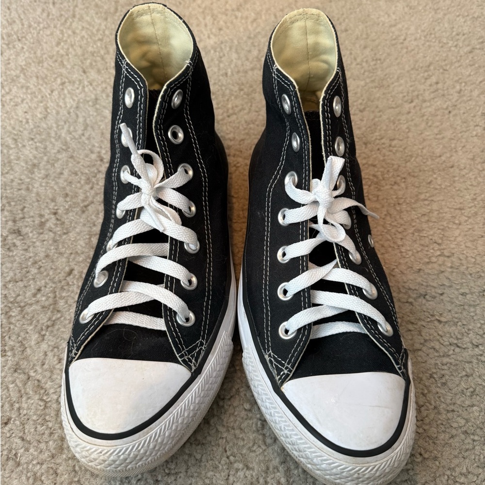 Converse Black High-Top Sneakers